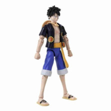imagen 2 de figura de acción anime heroes luffy one piece