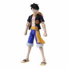 imagen 3 de figura de acción anime heroes luffy one piece