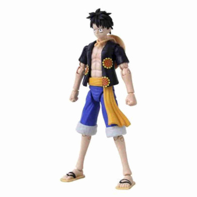 imagen 3 de figura de acción anime heroes luffy one piece