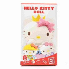 imagen 1 de figura sorpresa coleccionable de hello kitty 7cm