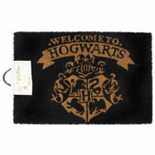 Imagen felpudo harry potter welcome to hogwarts
