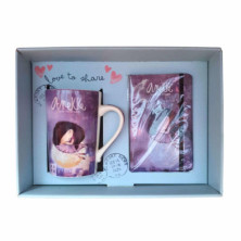 Imagen conjunto taza y libreta anekke ballerina