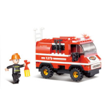 Imagen fire alarm mini camion de bomberos 133 piezas