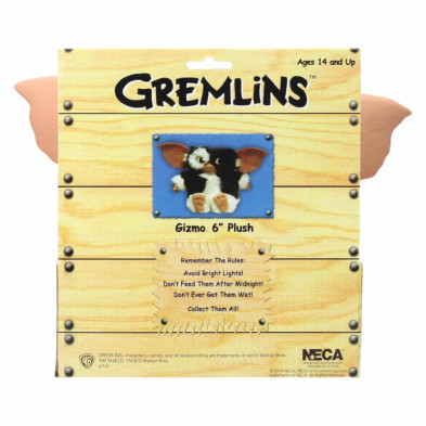 Peluche Gremlins Gizmo Bailarin 20cm con Sonido hipergol