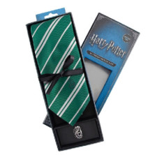 Imagen harry potter corbata+pin slytherin