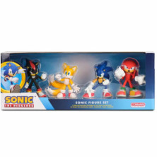 SET SONIC THE HEDGEHOG 4 FIGURAS