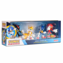 imagen 2 de set sonic the hedgehog 4 figuras