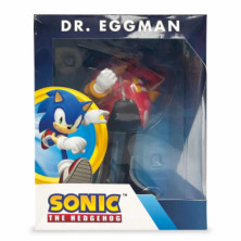 imagen 1 de figura dr eggman premium - sonic the hedgehog 16cm