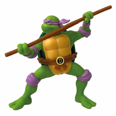 Figura Retro Donatello 9cm Cerebro Ninja