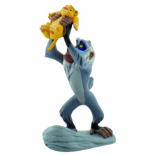 FIGURA DE RAFIKI CON SIMBA DE EL REY LEÓN