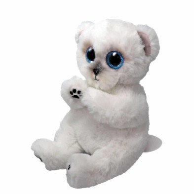 Polar Bear Beanie Baby Ty Oso Polar Peluche Oso Wuzzy Ty Suave
