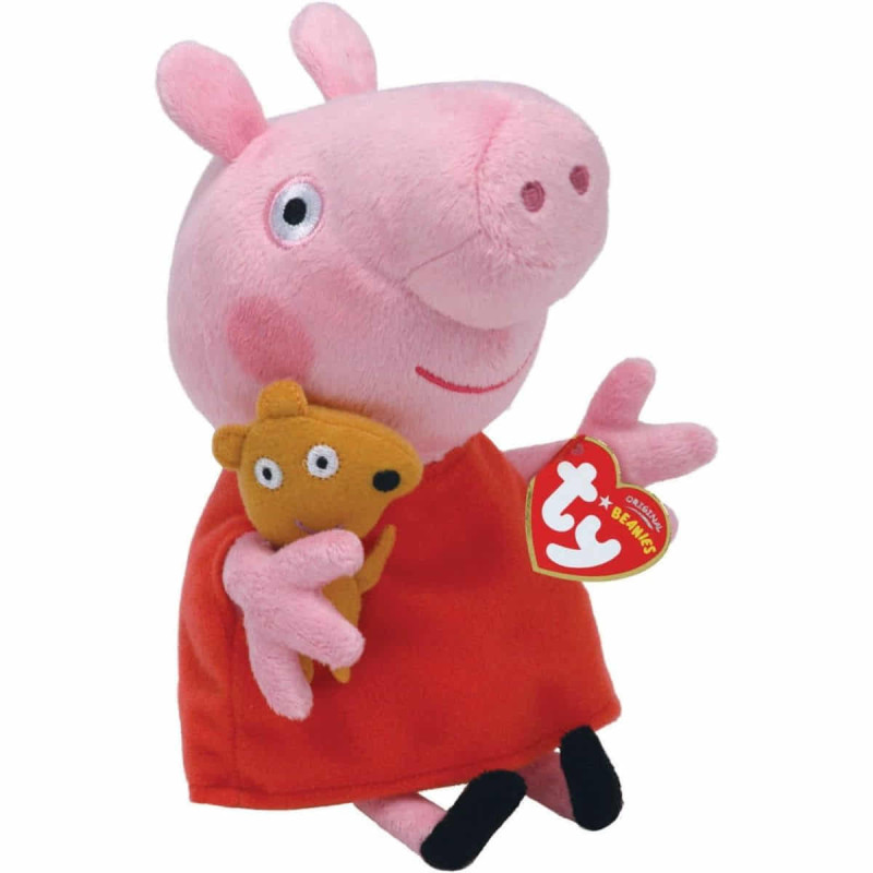 Peluche Peppa Pig Ty Aventuras y Abrazos hipergol
