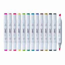 imagen 4 de estuche profesional 60 rotuladores brush markers