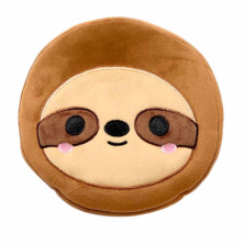 Imagen almohada viaje con crem y antif oso perezoso