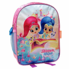 MOCHILA BORDADA 30CM SHIMMER & SHINE