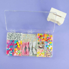 imagen 1 de set de pulseras perline magic unicorn abalorios ni