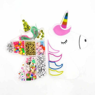 imagen 3 de set de pulseras fruta unicornio abalorios nice