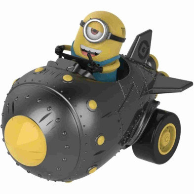 Imagen coche de fricción de los minions cohete