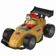 Imagen coche de fricción de los minions fórmula 1