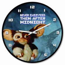 Imagen reloj de pared gremlins medianoche