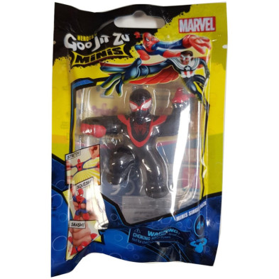 imagen 1 de figura goo jit zu minis marvel miles morales