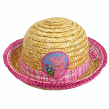 Imagen sombrero paja peppa pig talla 50