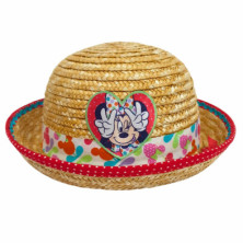 SOMBRERO PAJA MINNIE MOUSE