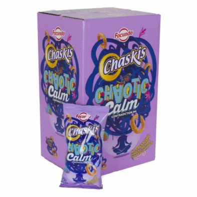 imagen 1 de aperitivo chaskis chaotic calm facundo 50grs 24u