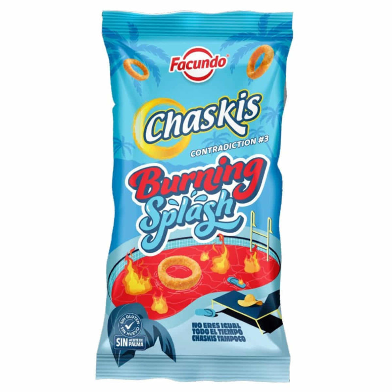 Imagen aperitivo chaskis burning splash facundo 50grs 24u