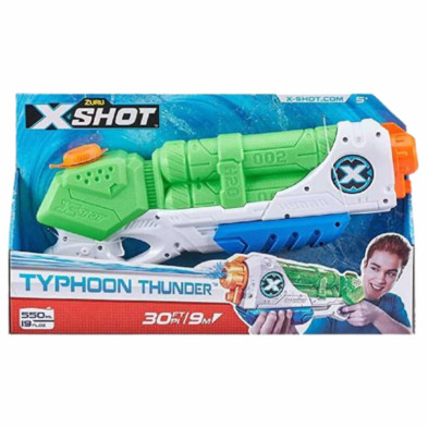 imagen 2 de pistola de agua x-shot warfare  medium typhoom t