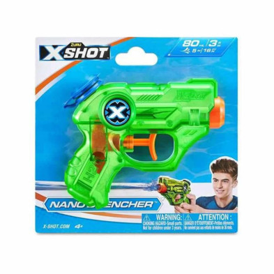 imagen 2 de pistola de agua x-shot warfare  pequeña