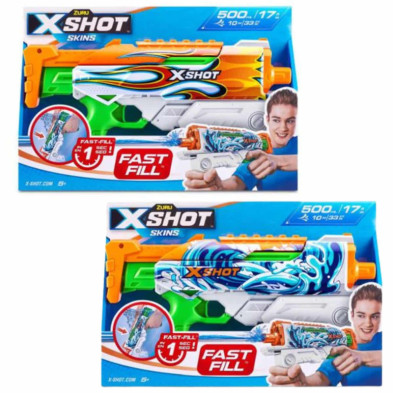 imagen 6 de pistola de agua x-shot skins hyperload fas-fill