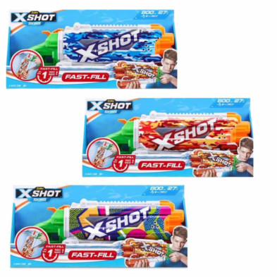 imagen 6 de pistola de agua x-shot skins pump action fast-fill