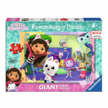 Imagen puzzle gabbys dollhouse 60 piezas ravensburger