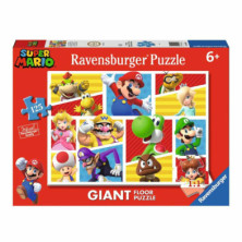 Imagen puzzle super mario 125 piezas ravensburger