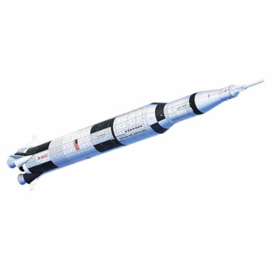 imagen 1 de puzzle 3d apollo saturn v rocket 440 piezas ravens