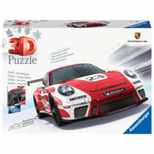 Imagen puzzle 3d porsche 911 gt3 cup salzburg 108 piezas