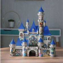 imagen 2 de puzzle 3d castillo disney 216 piezas ravensburger