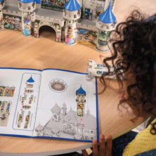 imagen 3 de puzzle 3d castillo disney 216 piezas ravensburger