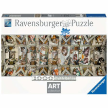 Imagen puzzle la capilla sixtina 1000 piezas ravensburger