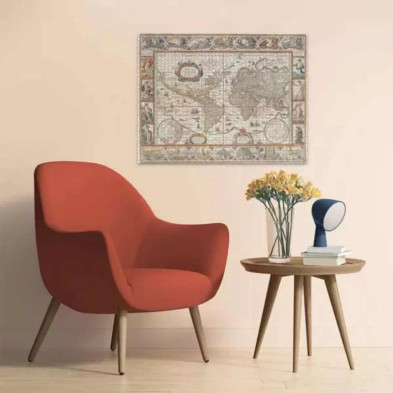 imagen 2 de puzzle mapamundi 1650 - 2000 piezas ravensburger
