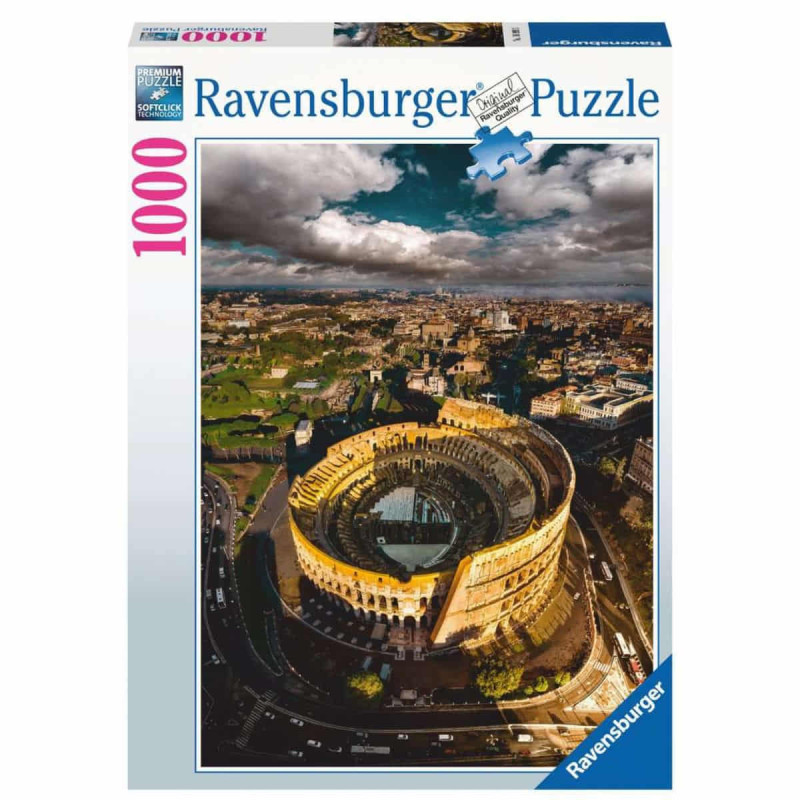 Imagen puzzle coliseo romano 1000 piezas ravensburger