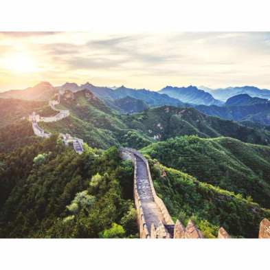 imagen 1 de puzzle la muralla china 2000 piezas ravensburge