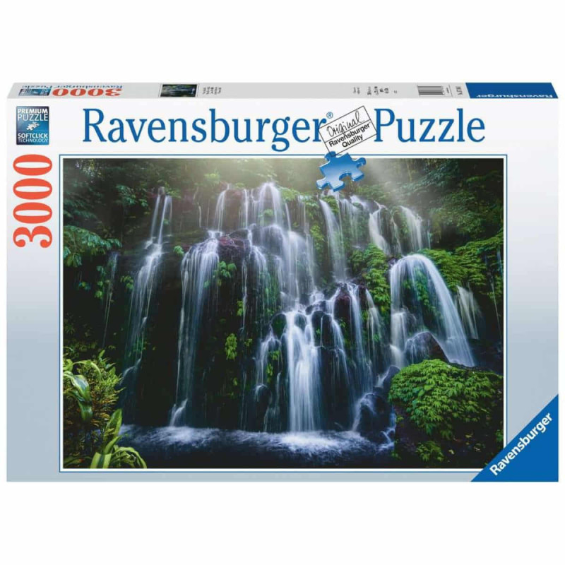 Imagen puzzle cascadas de indonesia 3000 piezas ravensbur