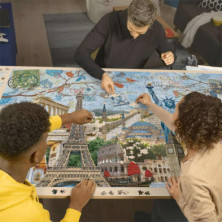imagen 2 de puzzle collage big city 5000 piezas ravensbur