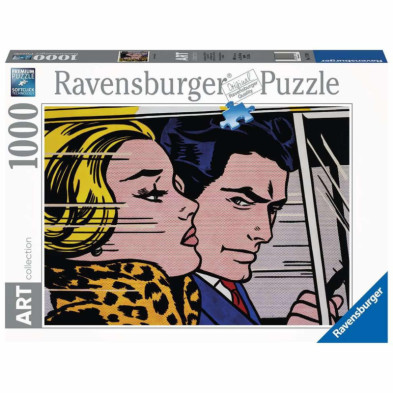 Imagen puzzle lichtenstein: in the car 1000 piezas