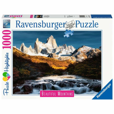 Imagen puzzle fitz roy patagonia 1000 piezas