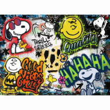 imagen 1 de puzzle snoopy graffiti 500 piezas