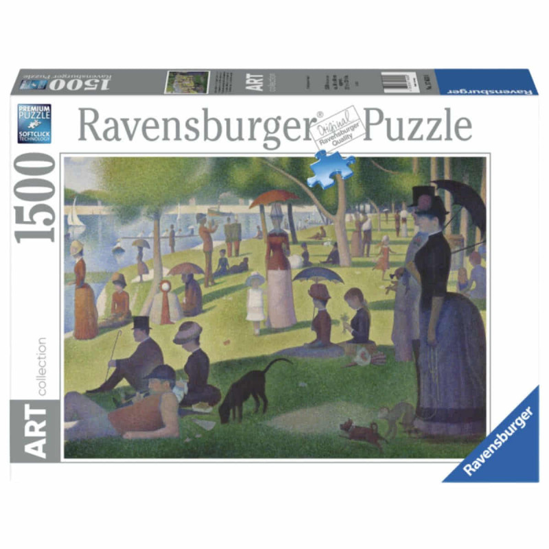 Imagen puzzle seurat: tarde de domingo 1500 piezas