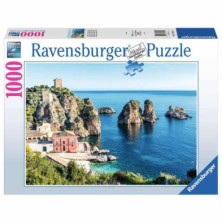 Imagen puzzle faraglioni de scopello 1000 piezas